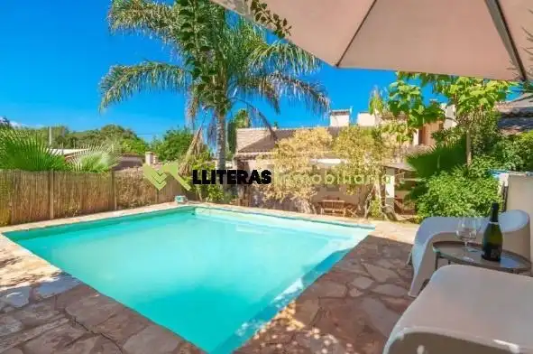 Vista exterior de Casa o chalet en venta en Sencelles con Aire acondicionado, Jardín privado y Terraza