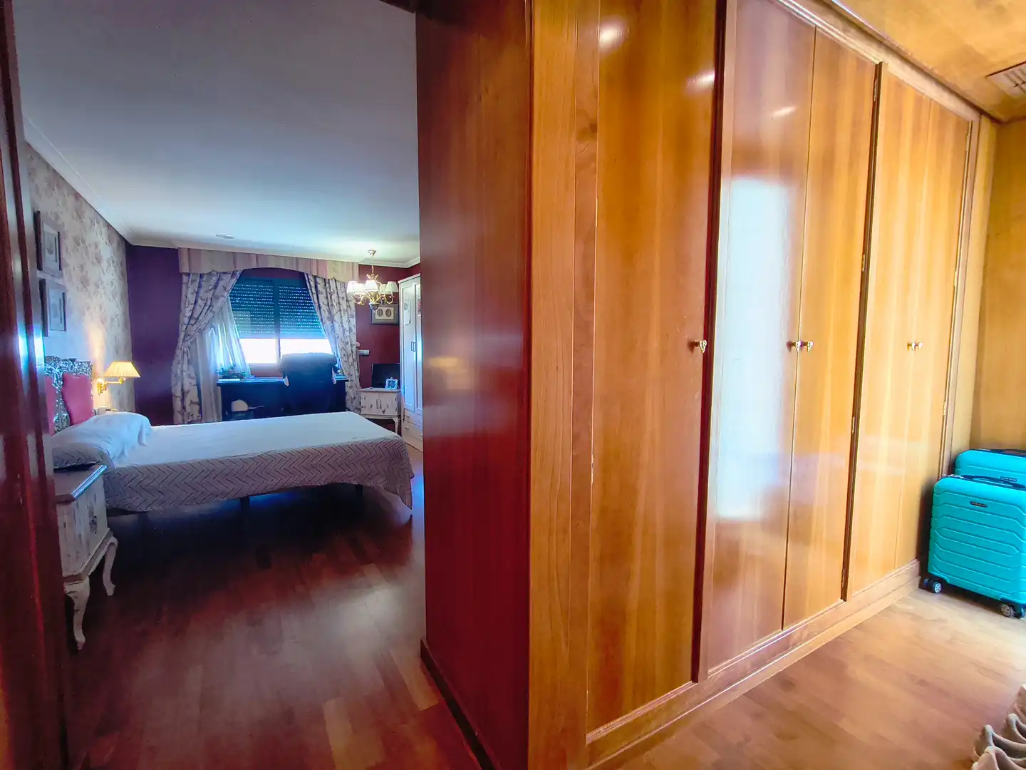 Habitación de Casa o chalet de alquiler en San Vicente del Raspeig / Sant Vicent del Raspeig con Aire acondicionado, Parquet y Amueblado