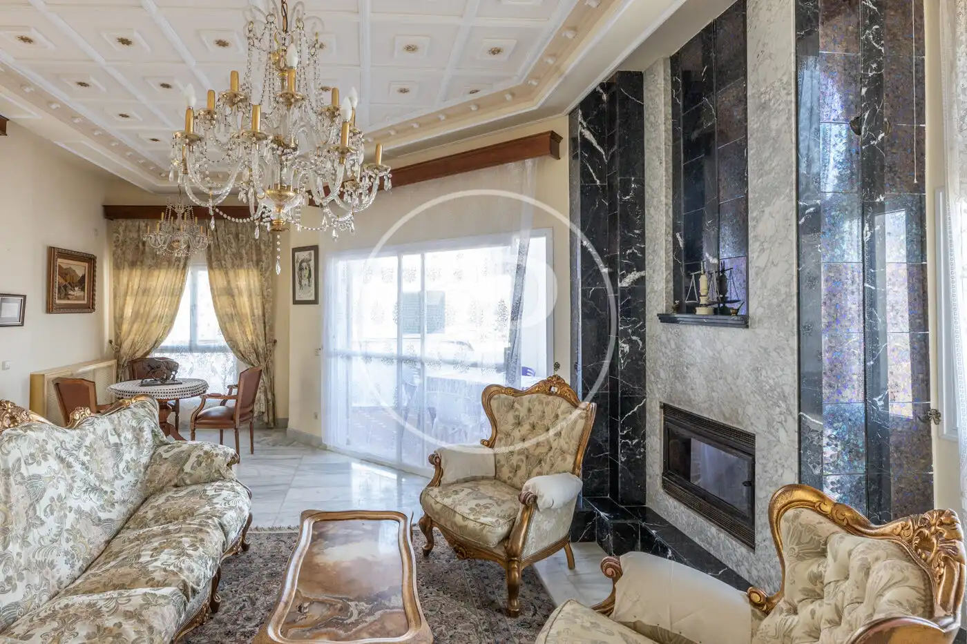 Sala de estar de Casa o chalet en venta en Manacor con Calefacción, Jardín privado y Terraza