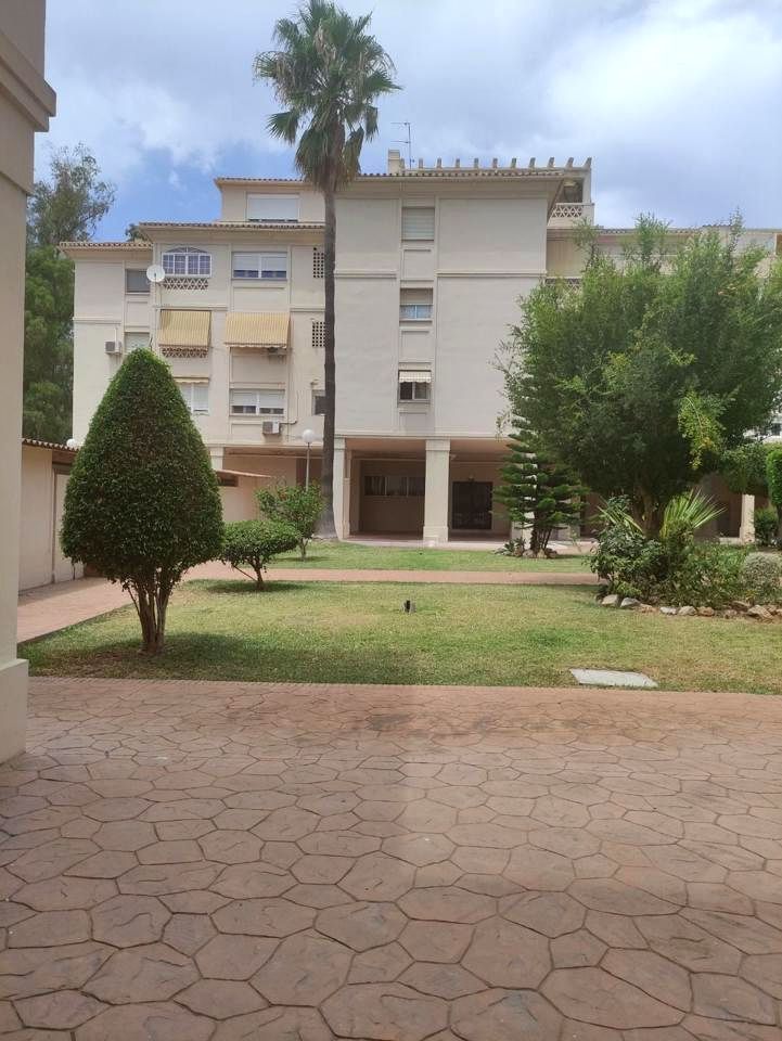 Vista exterior de Pis de lloguer en Málaga Capital amb Terrassa i Moblat
