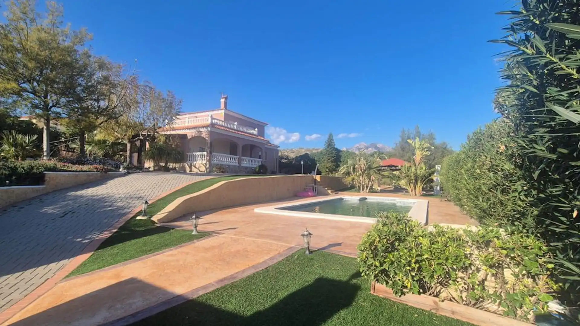 Jardín de Casa o chalet en venta en Busot con Aire acondicionado y Terraza