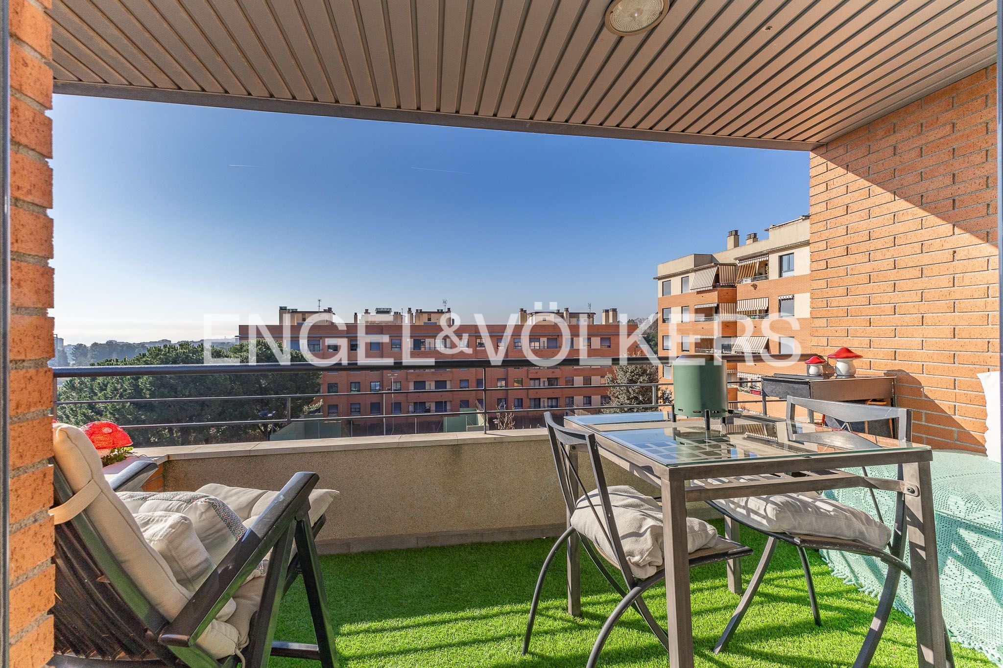 Terrasse von Wohnung zum Verkauf in Sabadell mit Klimaanlage, Heizung und Parkett