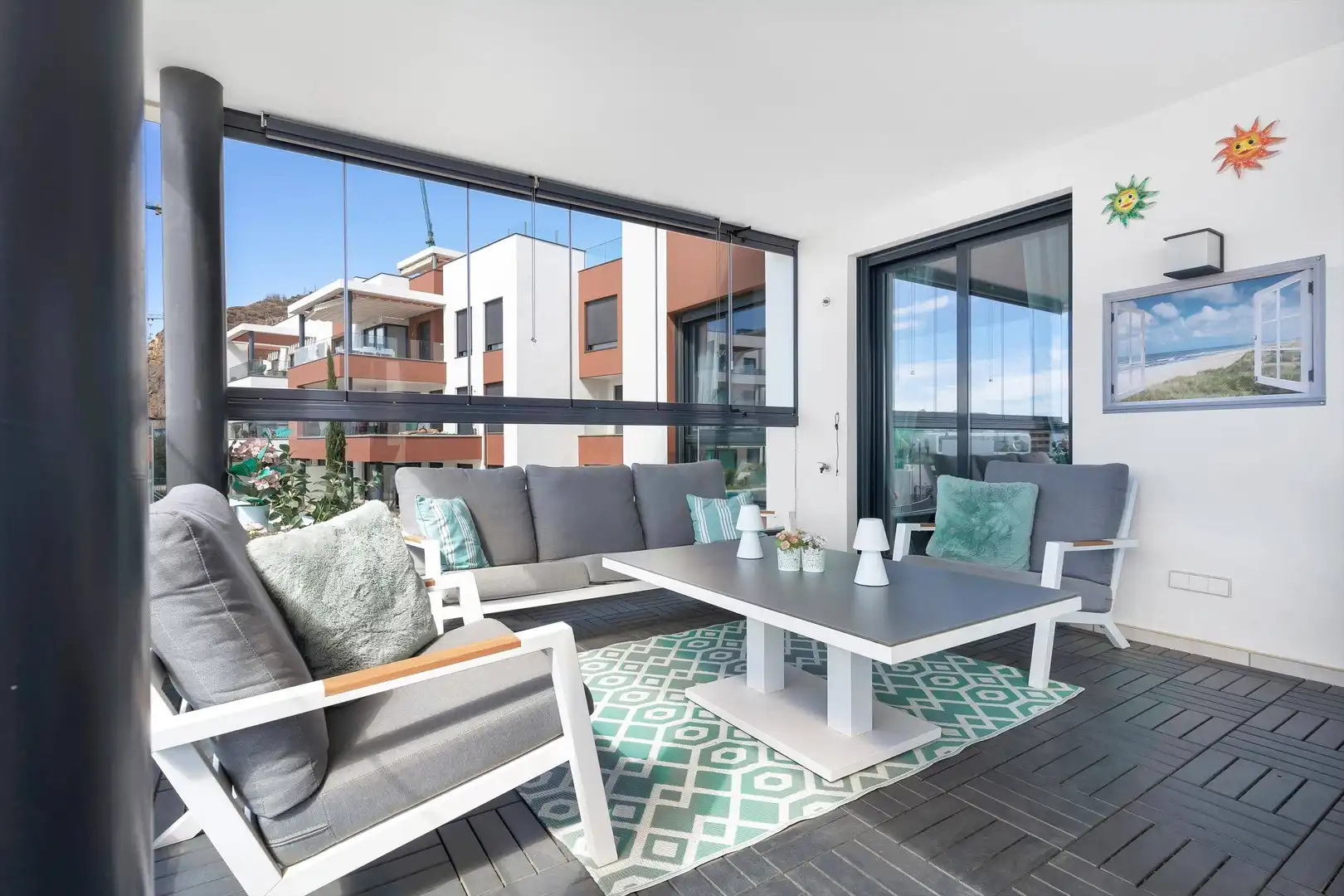 Terrassa de Apartament en venda en Fuengirola amb Aire condicionat, Jardí privat i Terrassa
