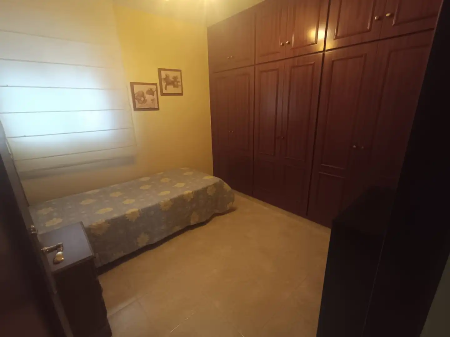 Schlafzimmer von Wohnung zur Miete in Burriana / Borriana mit Klimaanlage, Heizung und Möbliert