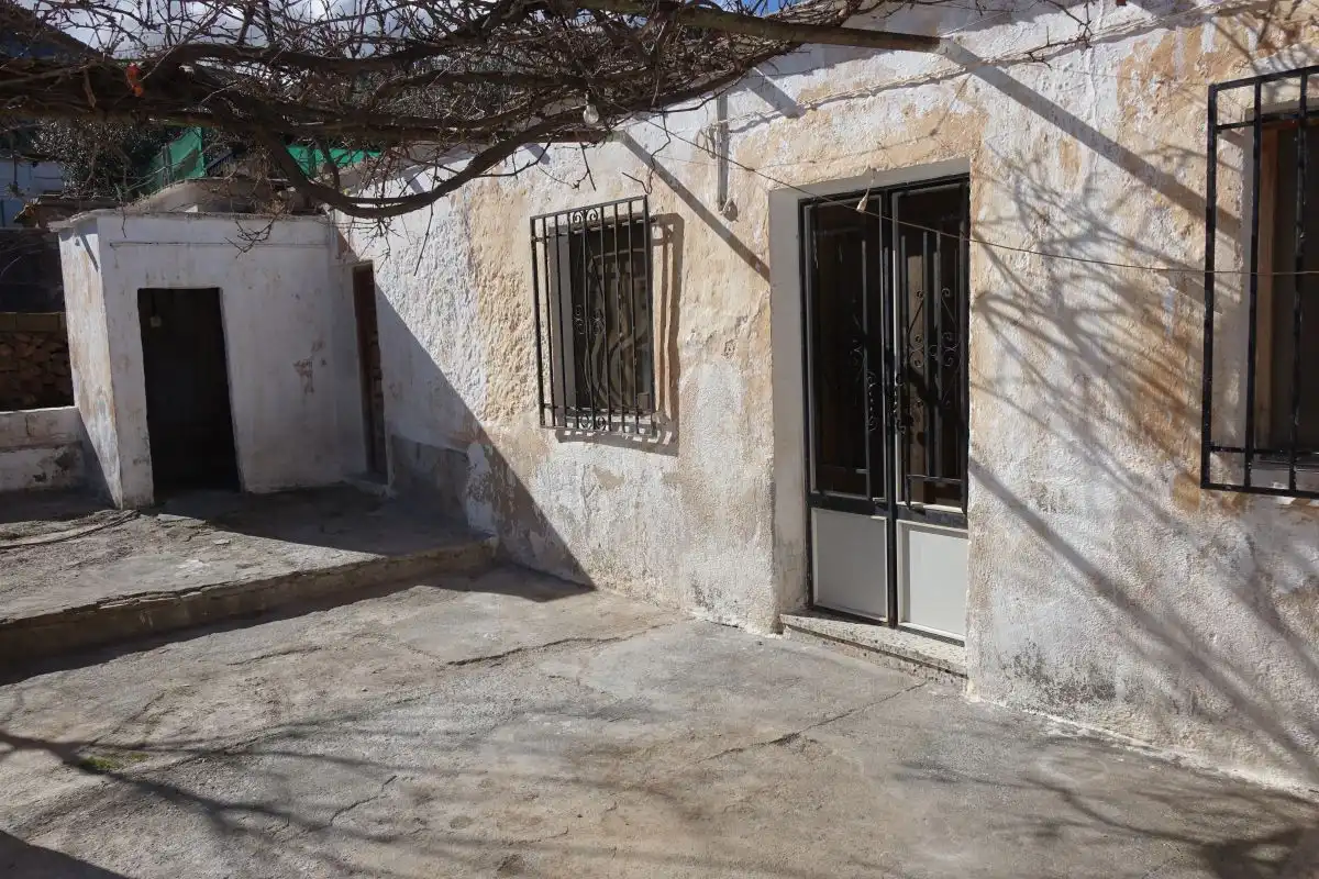 Vista exterior de Casa o chalet en venta en Órgiva con Terraza