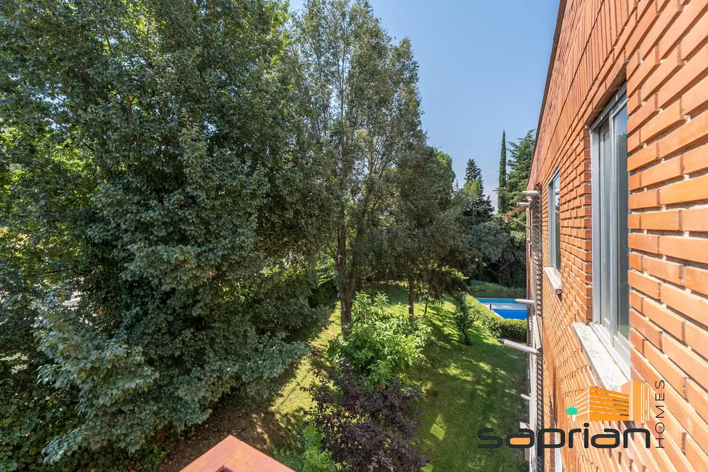 Garden of Flat for sale in Collado Villalba  with Air Conditioner, Private garden and Terrace