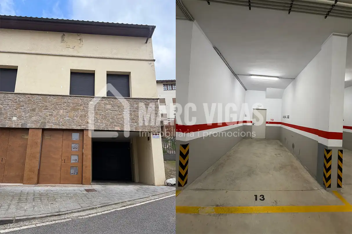 Parking de Casa adosada de alquiler en Viladrau con Aire acondicionado, Terraza y Amueblado