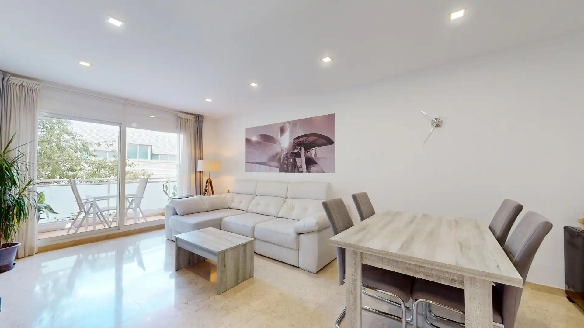 Sala d'estar de Pis en venda en  Palma de Mallorca amb Aire condicionat, Calefacció i Terrassa