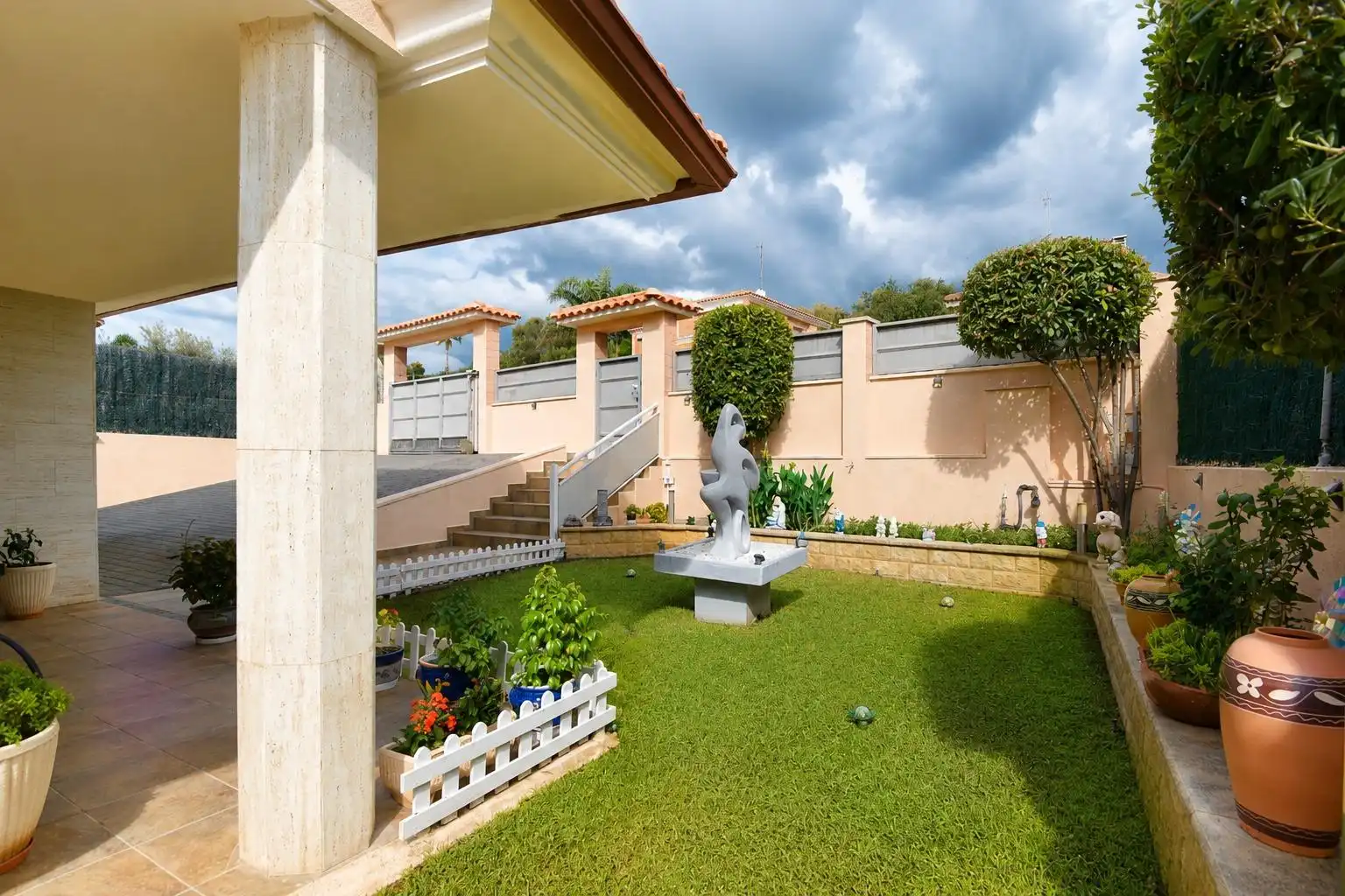 Terraza de Casa o chalet en venta en Cunit Residencial