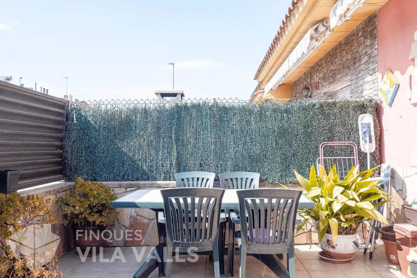 Terrassa de Casa o xalet en venda en Santa Eulàlia de Ronçana amb Aire condicionat i Terrassa