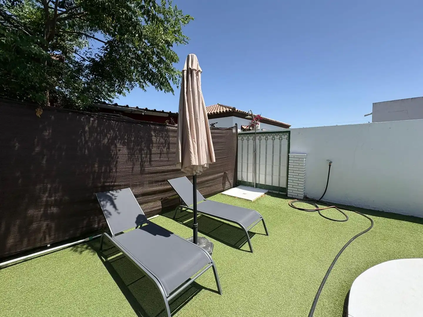 Terrace of Houses for rent in Chiclana de la Frontera  with Air Conditioner, Private garden and Terrace