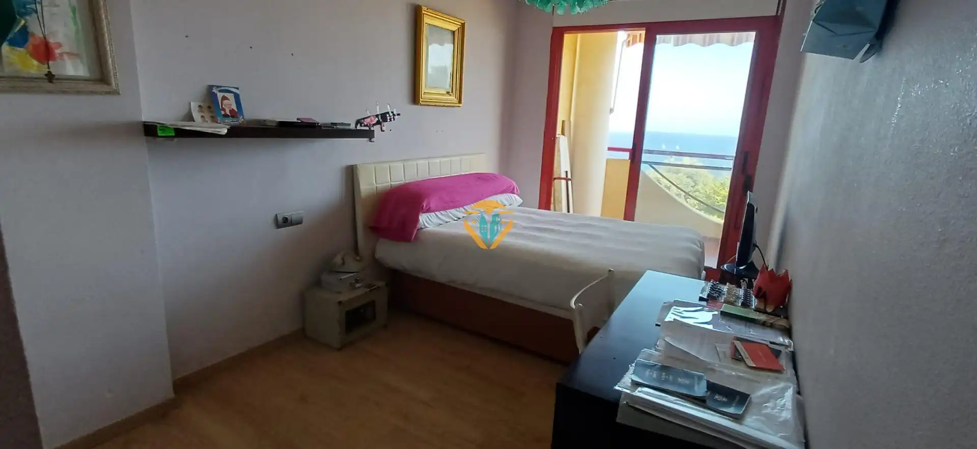 Habitación de Apartamento en venta en Villajoyosa / La Vila Joiosa con Aire acondicionado, Calefacción y Jardín privado