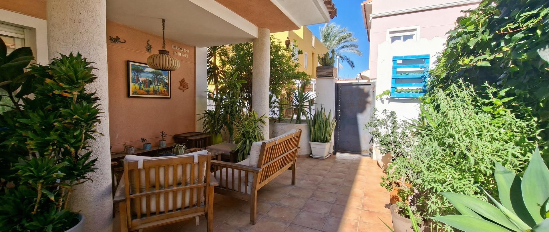 Terrace of Single-family semi-detached for sale in Alicante / Alacant  with Private garden, Terrace and Storage room