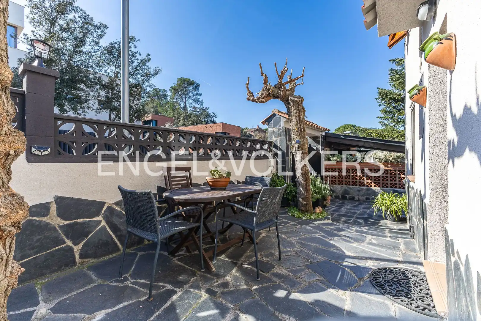 Terrace of Houses for sale in Sant Cugat del Vallès  with Air Conditioner, Heating and Private garden