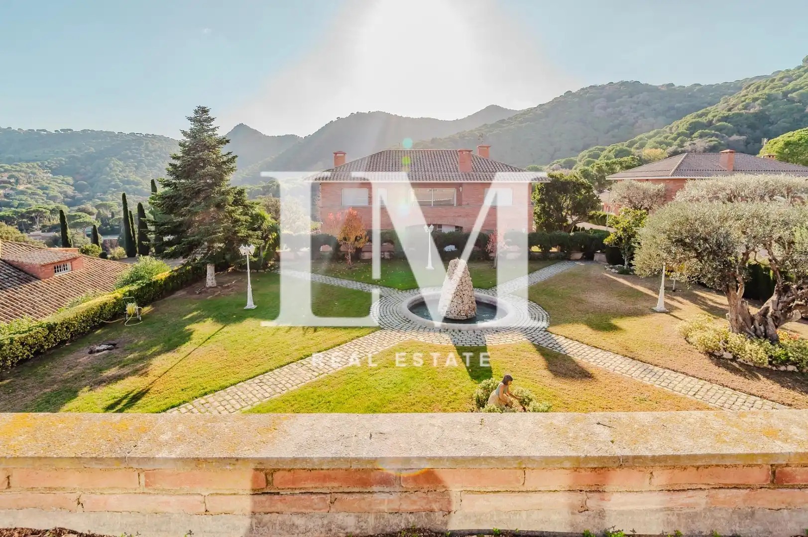 Garden of Houses for rent in Argentona  with Air Conditioner, Private garden and Terrace