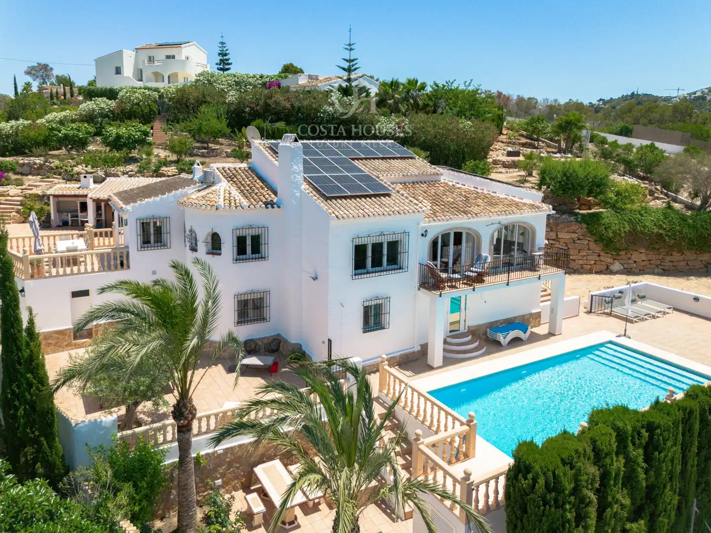 Vista exterior de Casa o chalet en venta en Jávea / Xàbia con Aire acondicionado, Calefacción y Jardín privado