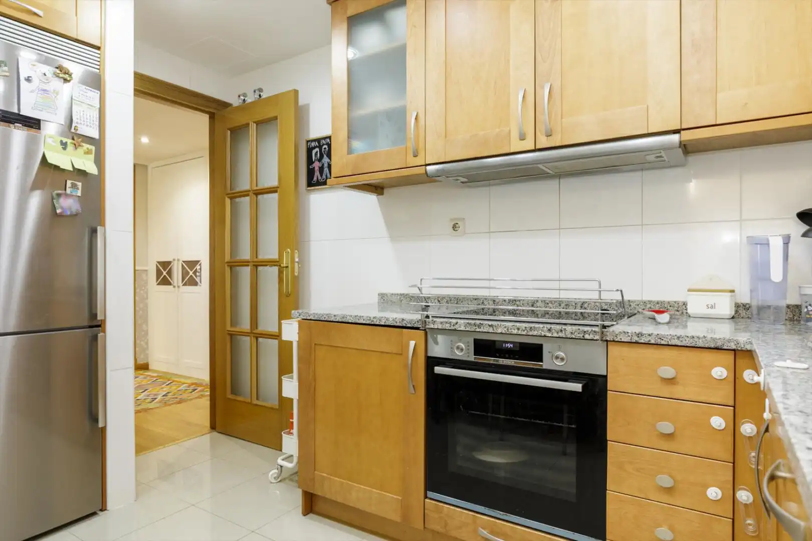 Cocina de Piso en venta en Zaragoza con Terraza, Trastero y Piscina