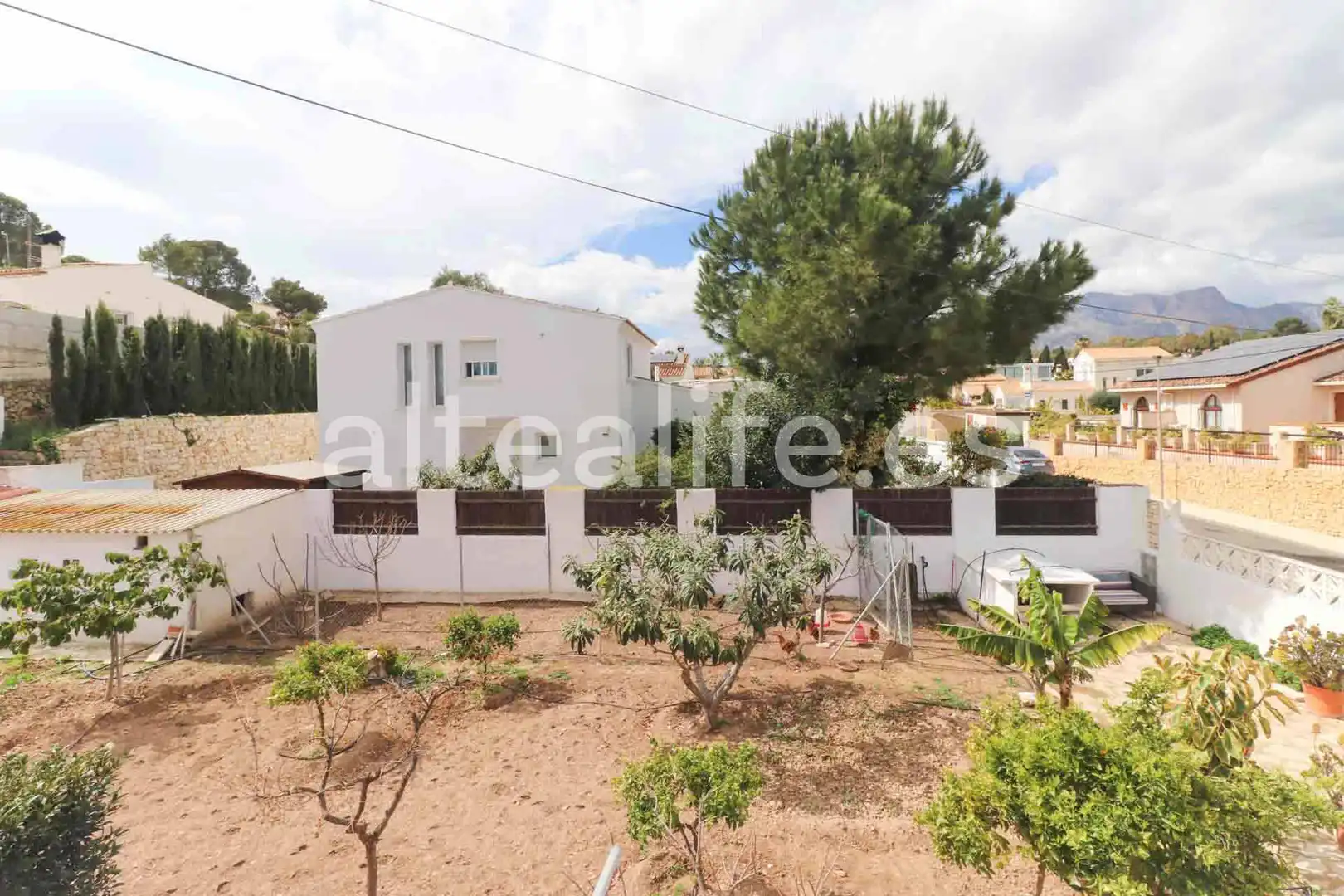 Garden of Houses for sale in L'Alfàs del Pi  with Air Conditioner, Private garden and Terrace