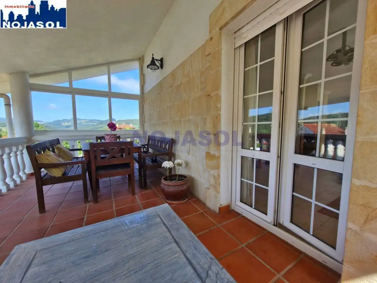 Terraza de Casa o chalet en venta en Meruelo con Calefacción, Jardín privado y Terraza