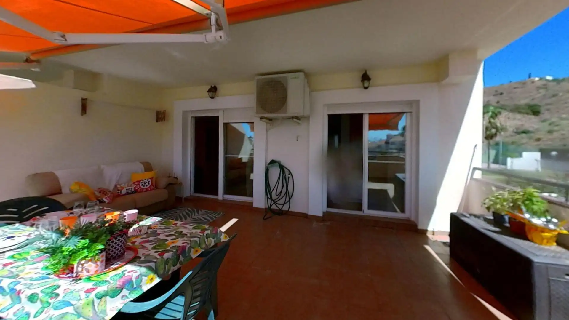 Terrace of Flat for sale in Rincón de la Victoria  with Terrace, Furnished and Community pool