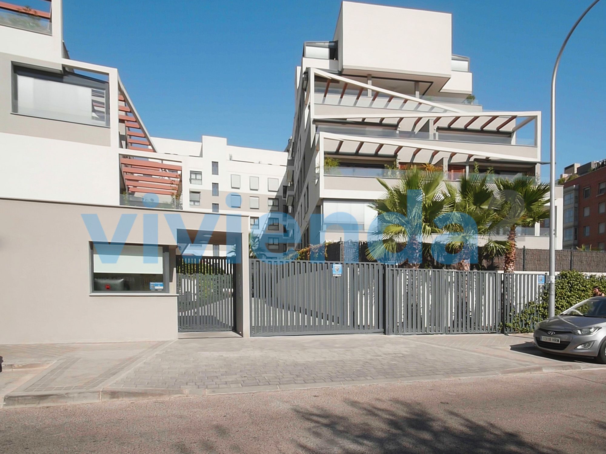 Exterior view of Flat for sale in  Madrid Capital  with Air Conditioner, Heating and Terrace