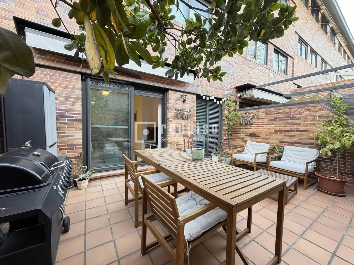 Terrace of Duplexes for sale in Las Rozas de Madrid  with Air Conditioner, Heating and Private garden