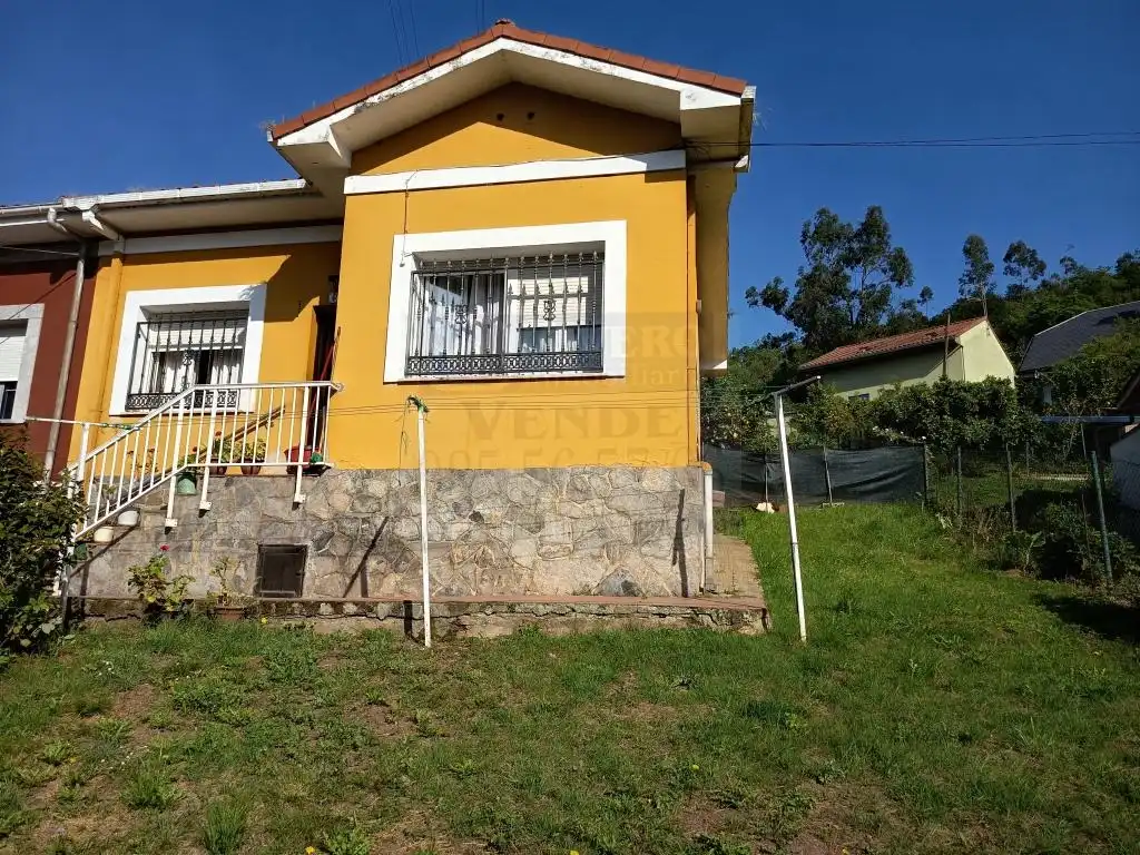 Exterior view of Houses for sale in Avilés  with Furnished