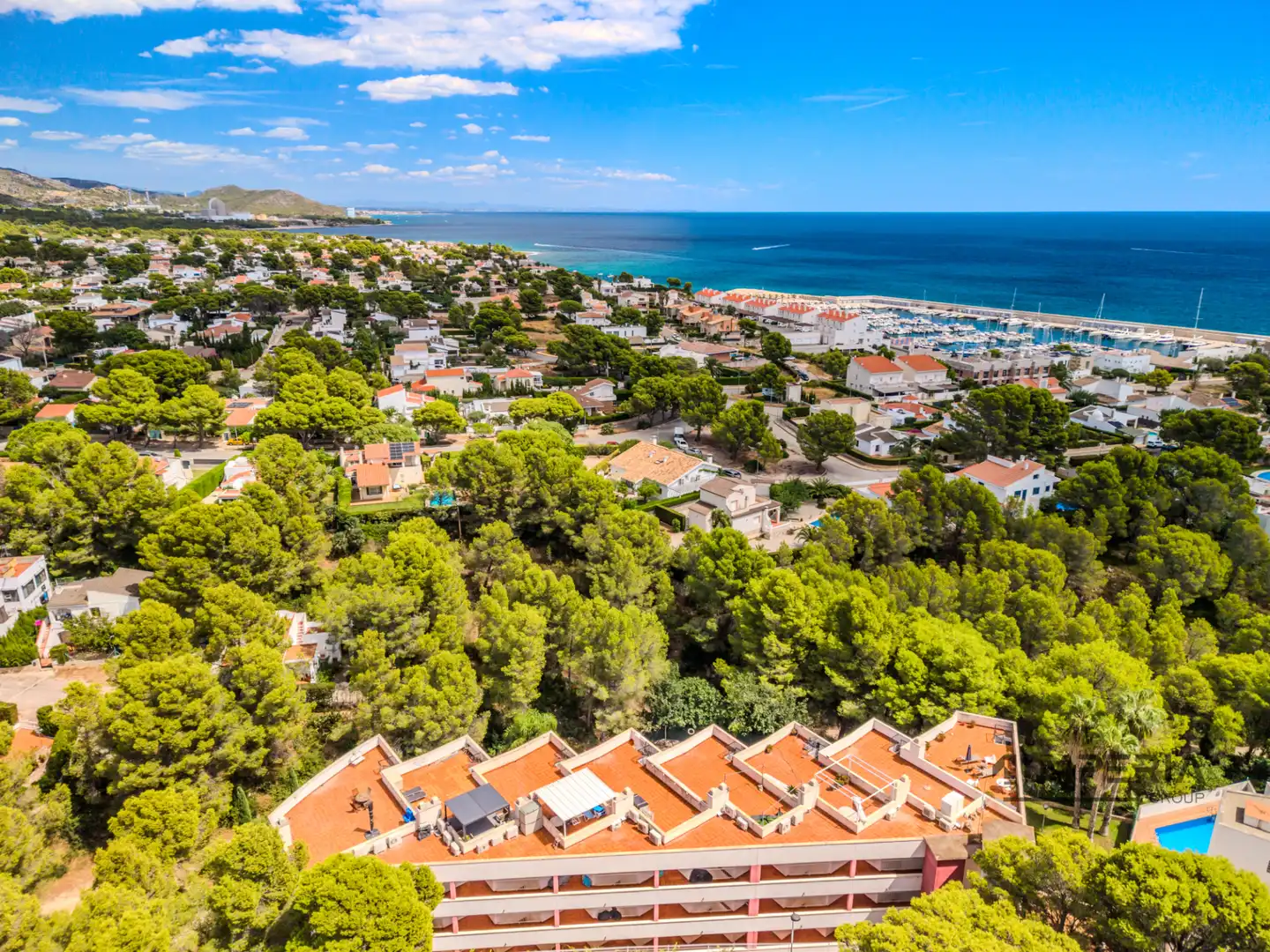 Außenansicht von Wohnung zum Verkauf in L'Ametlla de Mar  mit Klimaanlage, Heizung und Terrasse