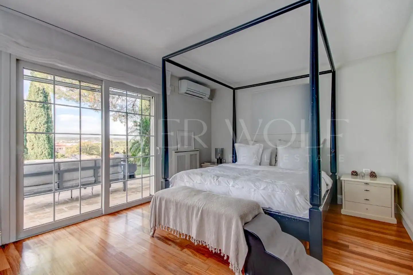 Bedroom of Houses for sale in Sant Cugat del Vallès  with Air Conditioner, Heating and Private garden