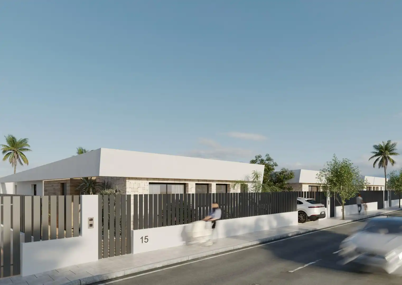 Außenansicht von Haus oder Chalet zum Verkauf in Molina de Segura mit Klimaanlage und Schwimmbad