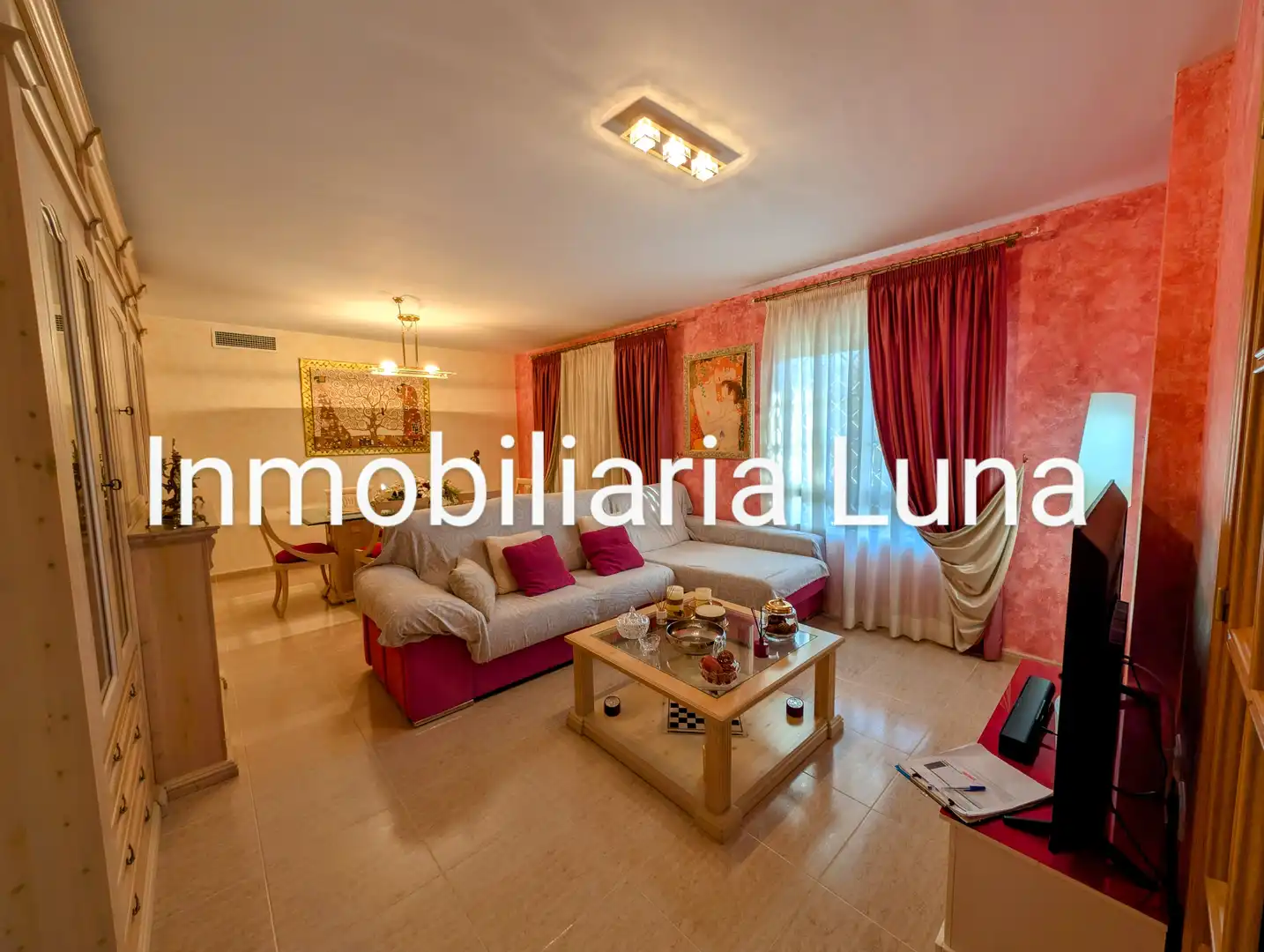 Sala de estar de Casa adosada en venta en Cartagena con Aire acondicionado, Jardín privado y Terraza