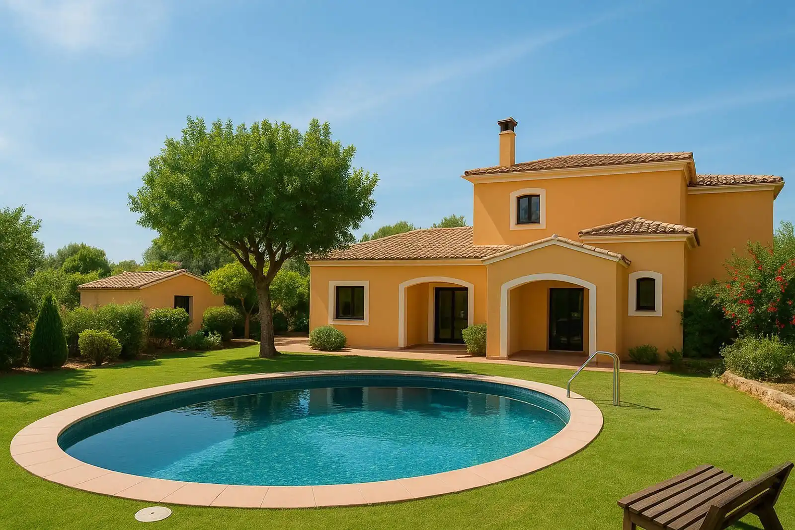 Xalet amb piscina en venda a Sant Julià de Ramis
