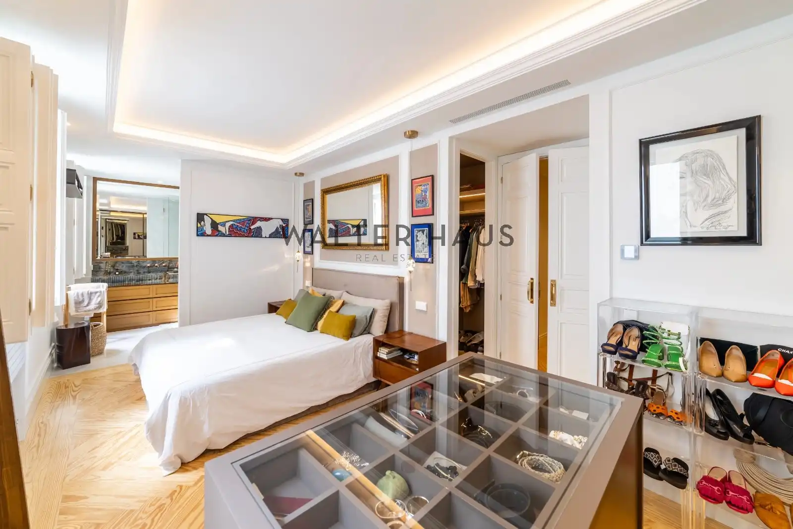 Bedroom of Flat for sale in Chamberí