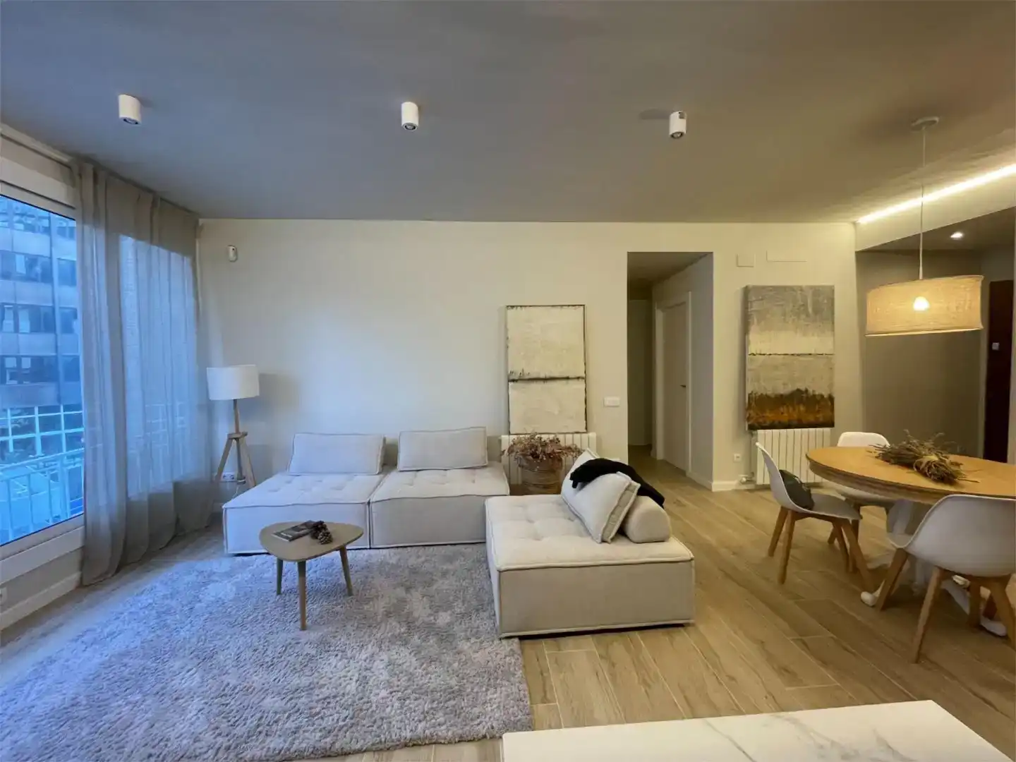 Sala de estar de Piso en venta en Palamós con Balcón