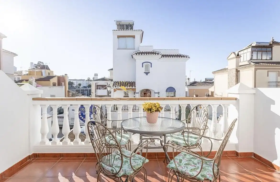 Terraza de Casa o chalet en venta en Nerja con Terraza, Piscina y Horno