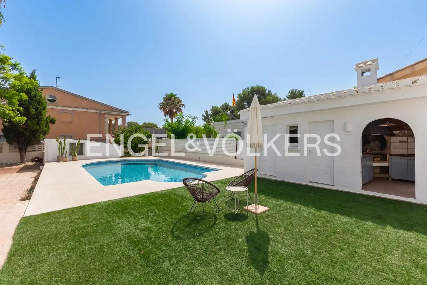Piscina de Casa o chalet en venta en Paterna con Calefacción, Jardín privado y Terraza