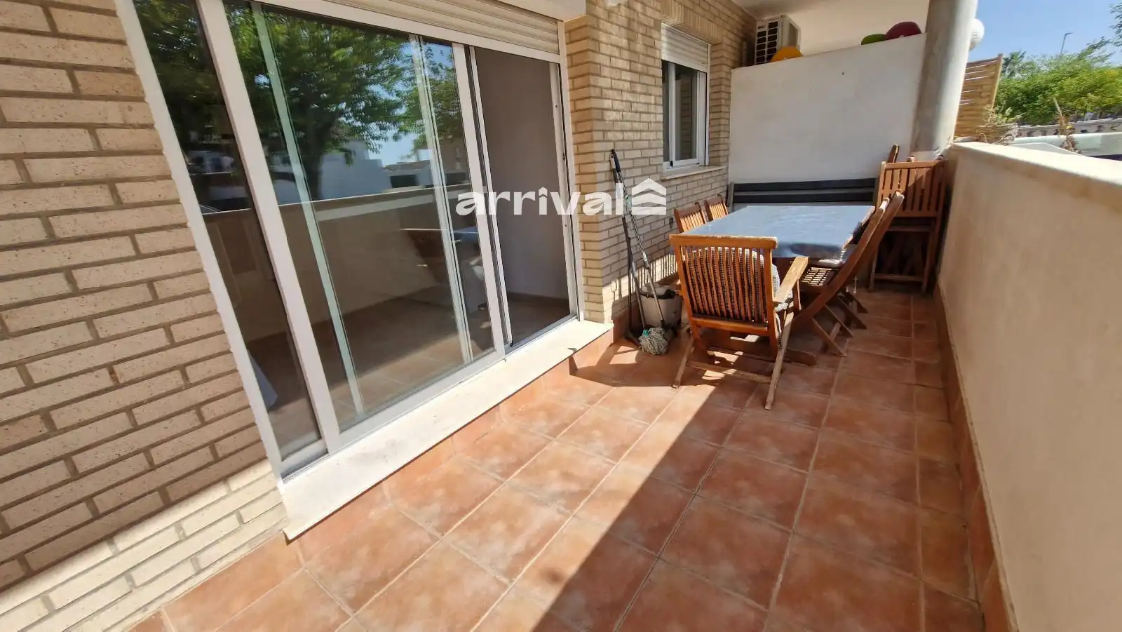 Terrace of Flat for rent in Puçol  with Terrace, Swimming Pool and Furnished