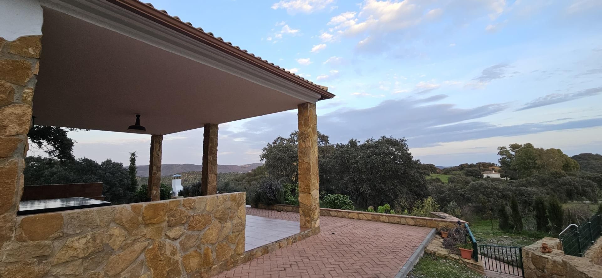 Terrace of Country house for sale in Oria  with Air Conditioner, Heating and Private garden