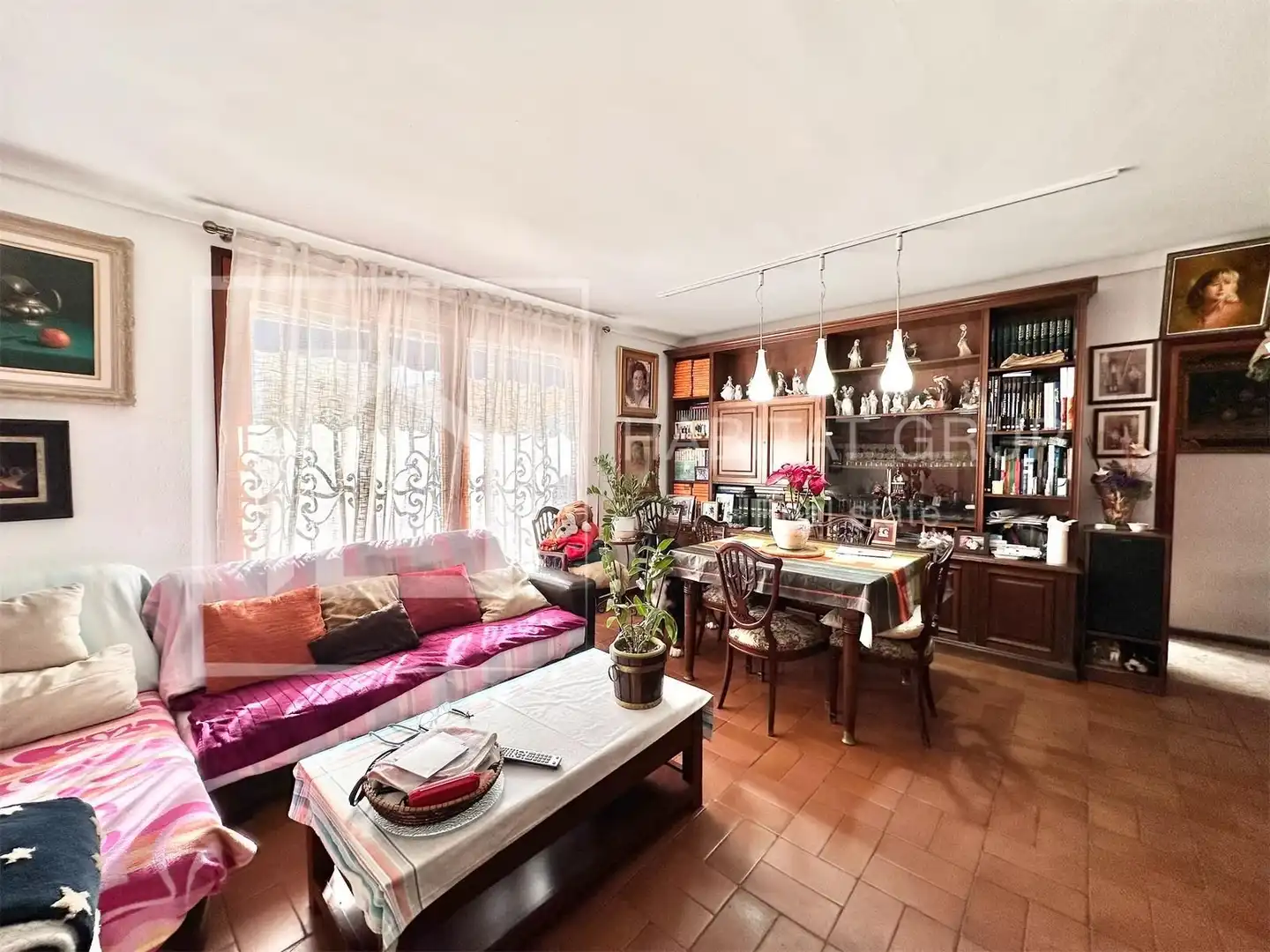 Sala d'estar de Casa o xalet en venda en Tossa de Mar amb Calefacció, Jardí privat i Terrassa