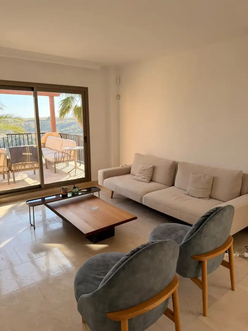 Living room of Attic for rent in Benahavís  with Air Conditioner, Heating and Terrace