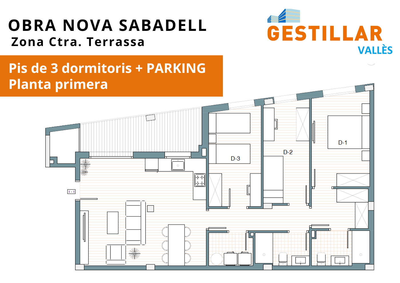 Parking de Piso en venta en Sabadell