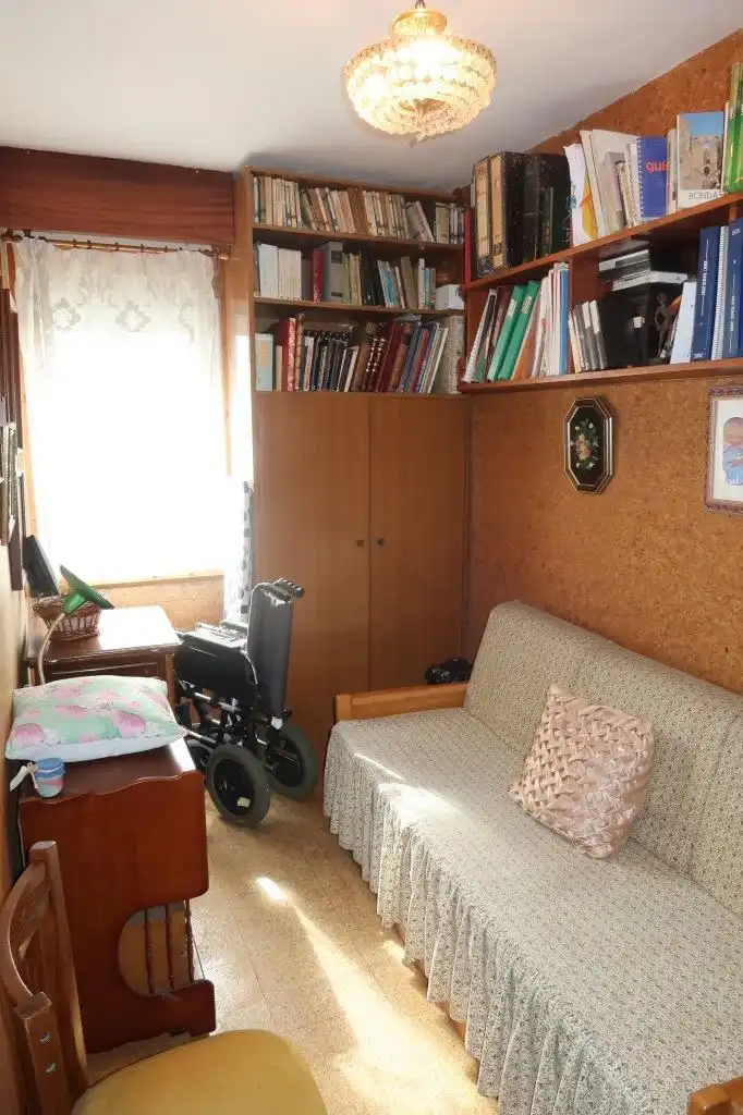 Living room of Flat for sale in A Coruña Capital   with Heating and Parquet flooring