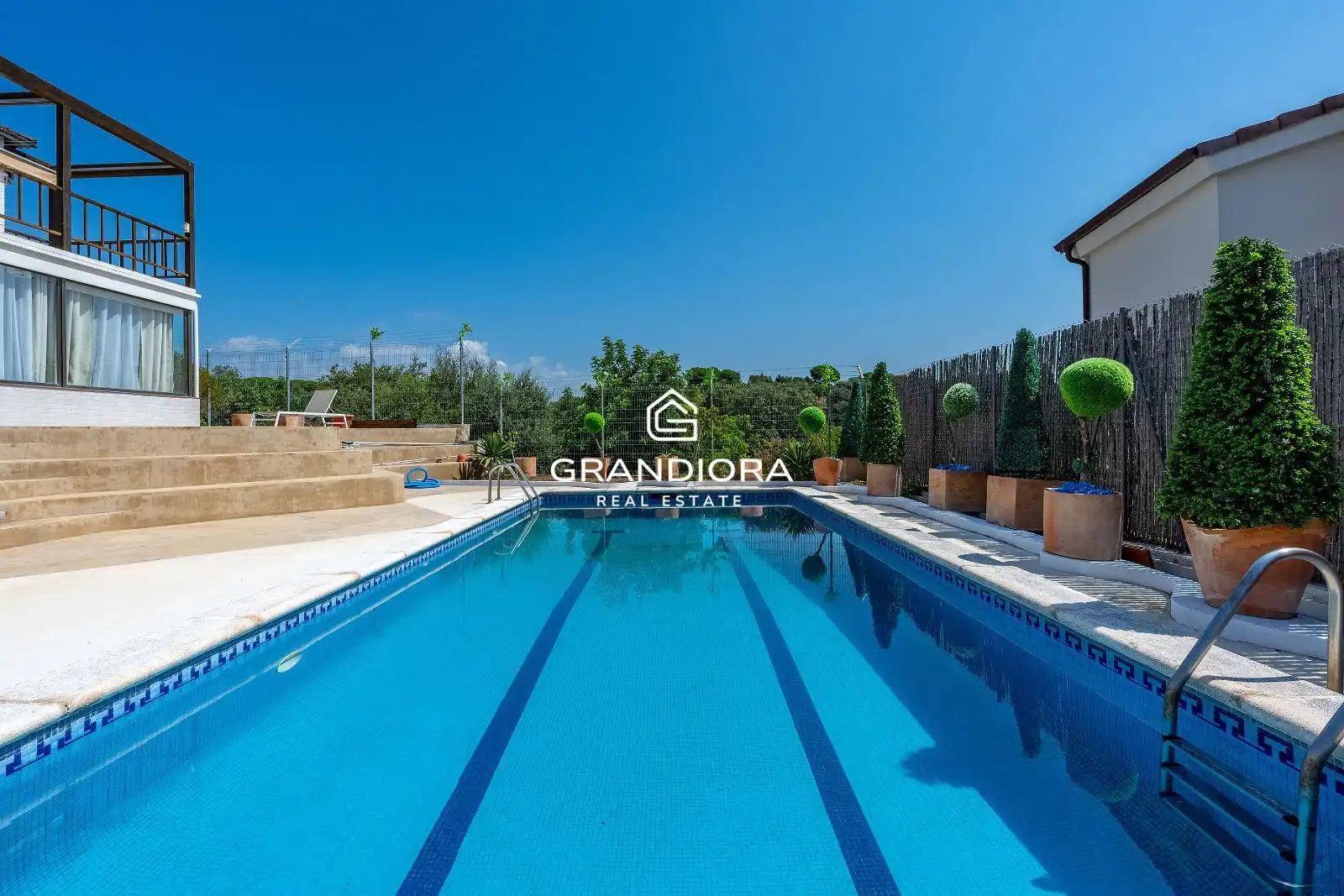 Piscina de Casa o xalet de lloguer en Caldes d'Estrac amb Piscina i Moblat