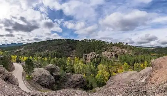Vista exterior de Casa o chalet en venta en Boniches con Balcón