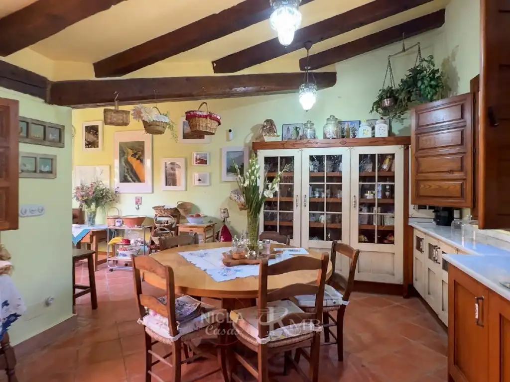 Dining room of Houses for sale in Vélez-Blanco  with Air Conditioner, Terrace and Swimming Pool