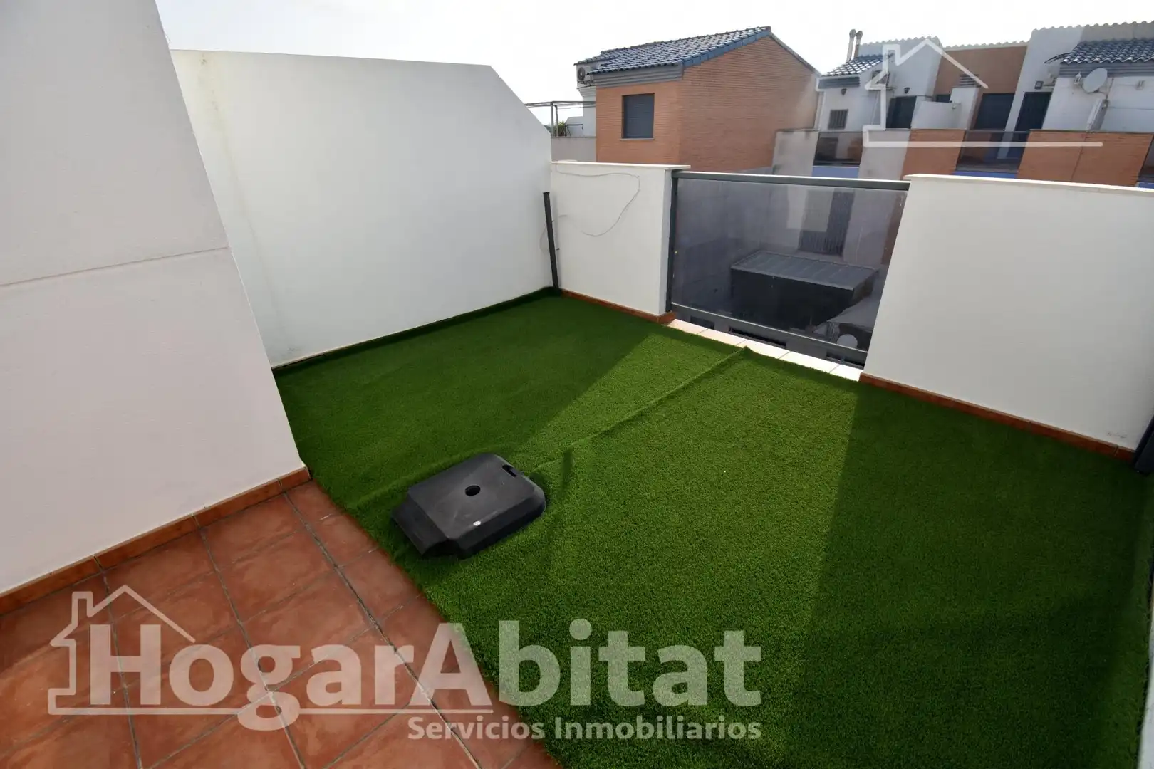 Jardí de Casa adosada en venda en Almazora / Almassora amb Terrassa, Traster i Moblat