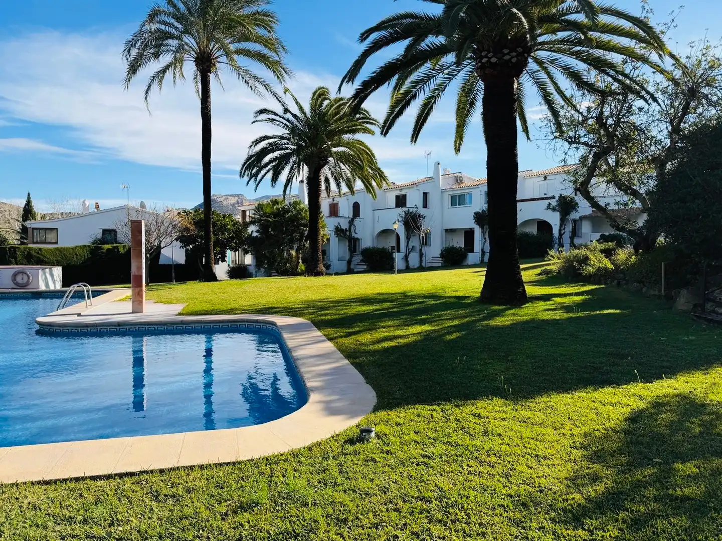 Jardín de Planta baja en venta en Dénia con Aire acondicionado, Calefacción y Jardín privado