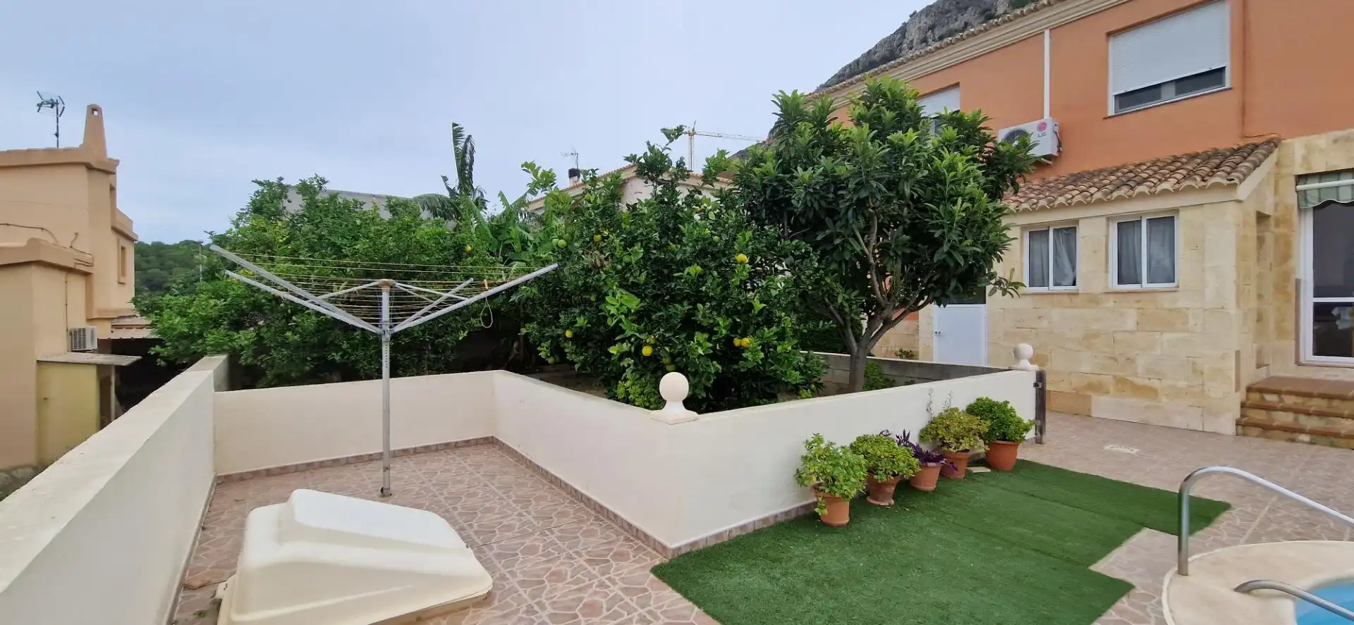 Terrassa de Casa o xalet en venda en Cullera amb Aire condicionat, Calefacció i Jardí privat