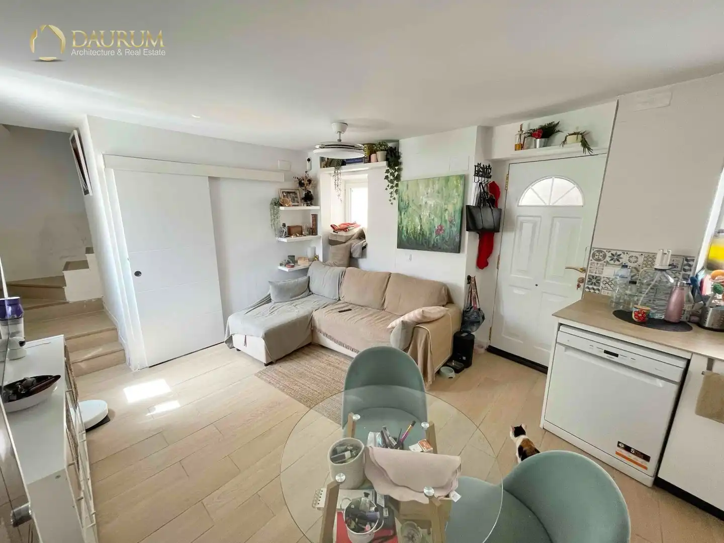 Sala de estar de Casa adosada en venta en Llíria con Aire acondicionado, Terraza y Trastero