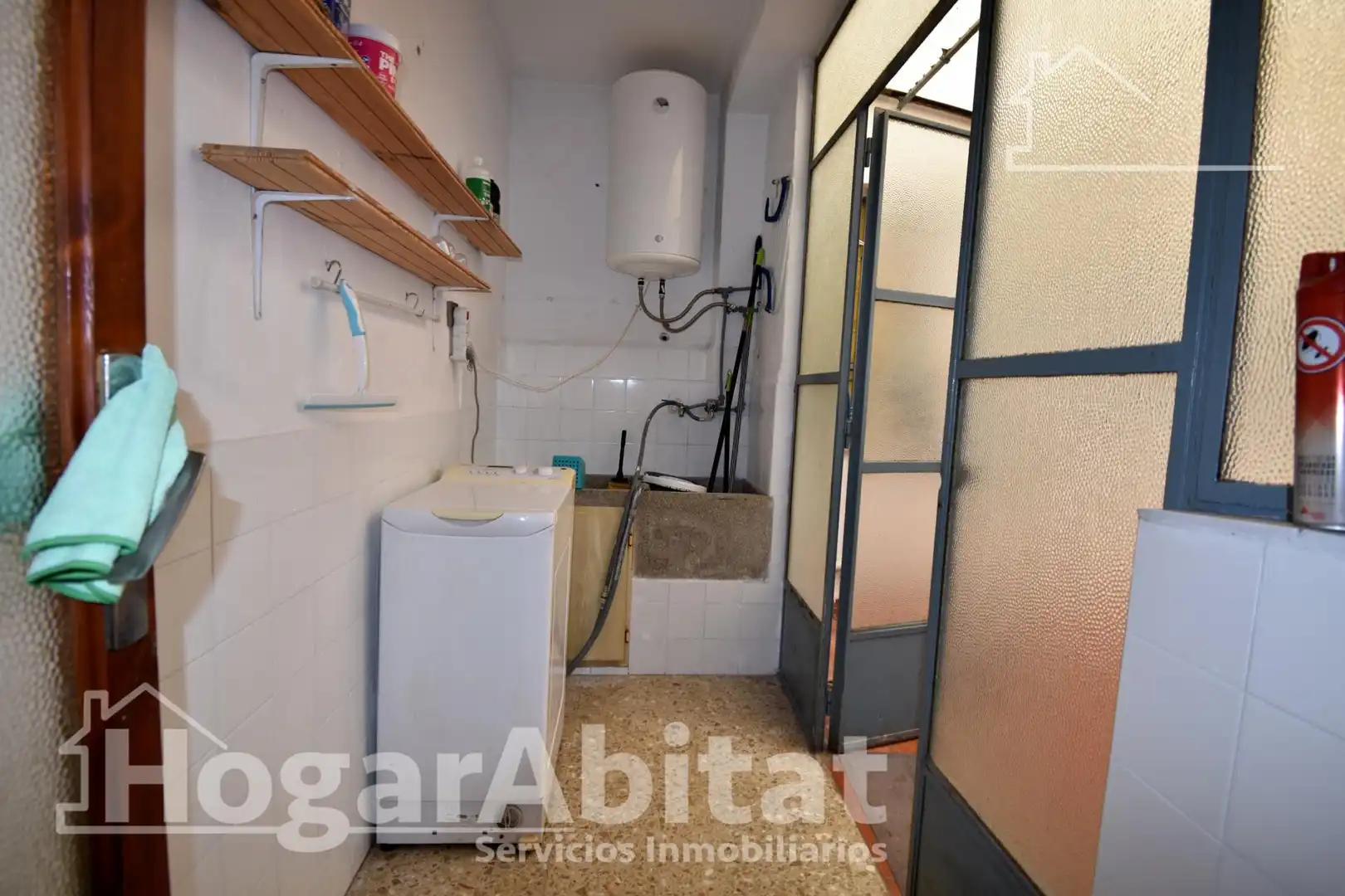 Kitchen of Flat for sale in Oliva  with Balcony